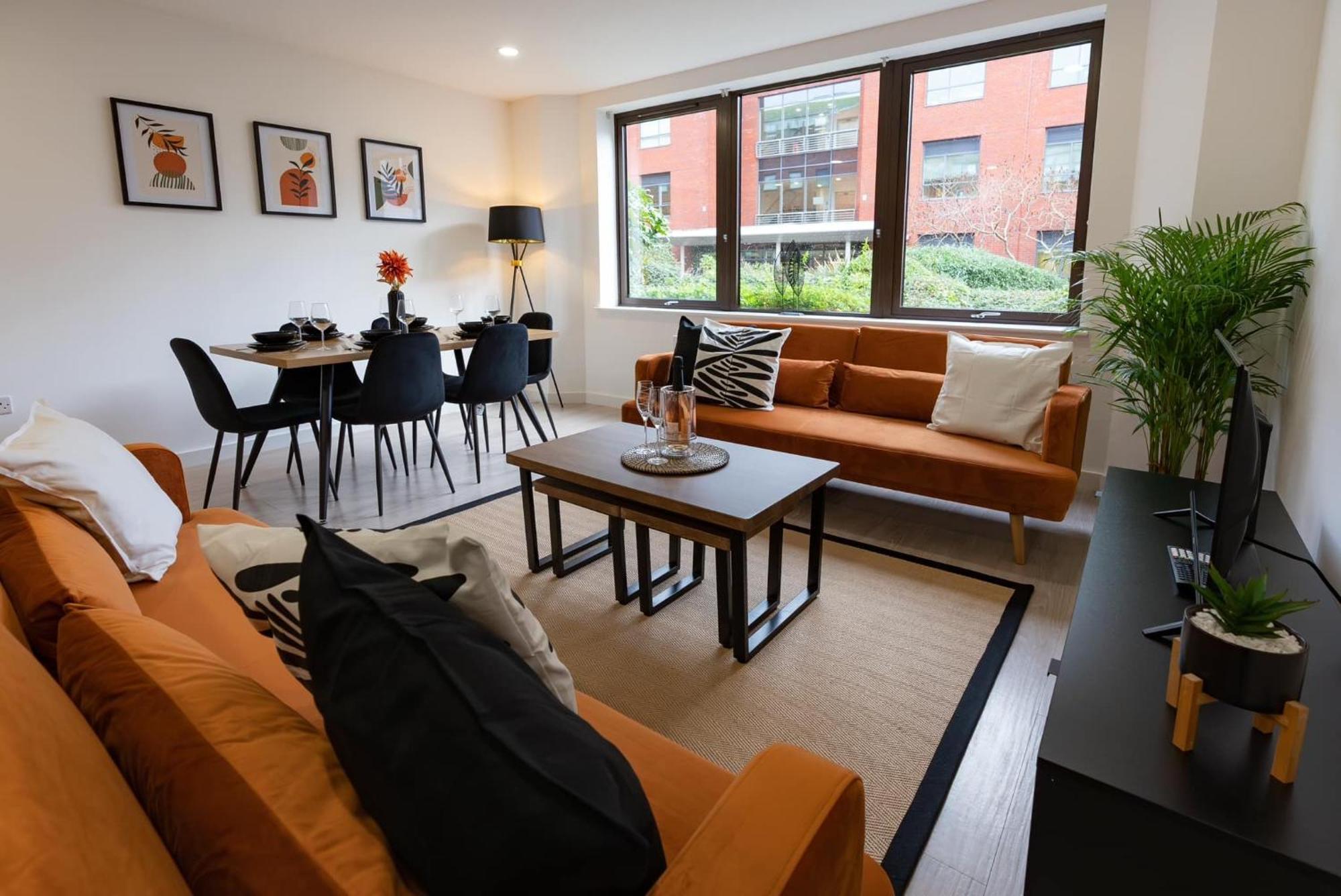 Modern City Centre Apartment Exeter Eksteriør billede
